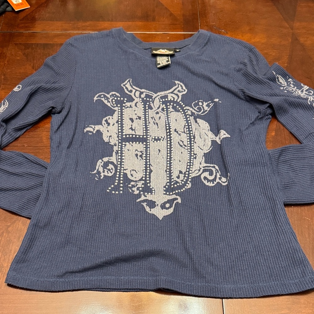 Harley-Davidson Navy Long Sleeve Tee